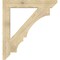 Ekena Millwork Balboa Slat Rough Sawn Bracket, Douglas Fir, 6"W x 44"D x 48"H BKT06X44X48BOA06RDF - alternate 4